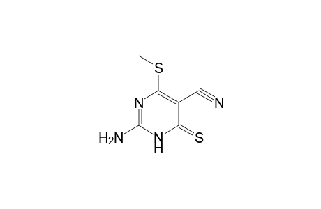 2-Amino-4-(methylsulfanyl)-6-thioxo-1,6-dihydro-5-pyrimidinecarbonitrile