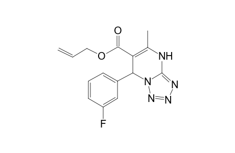 [1,2,3,4]Tetrazolo[1,5-a]pyrimidine-6-carboxylic acid, 7-(3-fluorophenyl)-4,7-dihydro-5-methyl-, 2-propenyl ester