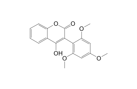 4-Hydroxy-3-(2,4,6-trimethyloxyphenyl)-1-benzopyran-2-one