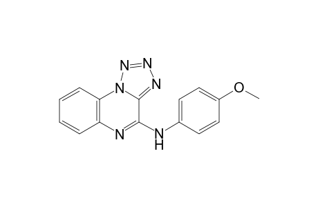 (4-Methoxyphenyl)(1,2,3,5,9b-pentaazacyclopenta[a]naphthalen-4-yl)amine