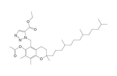ETHYL-1-[[6-ACETOXY-2,7,8-TRIMETHYL-2-(4,8,12-TRIMETHYLTRIDECYL)-CHROMAN-5-YL]-METHYL]-1H-1,2,3-TRIAZOLE-5-CARBOXYLATE