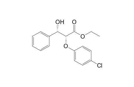 Ethyl (2R,3S)-2-(4-Chlorophenoxy)-3-hydroxy-3-phenylpropanoate