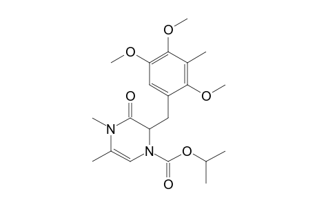 3-(2,4,5-Trimethoxy-3-methylbenzyl)-3,4-dihydro-4-isopropyloxycarbonyl-1,6-dimethyl-2-pyrazinone