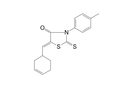 (5Z)-5-(3-Cyclohexen-1-ylmethylene)-3-(4-methylphenyl)-2-thioxo-1,3-thiazolidin-4-one