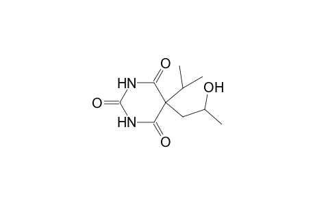 5-(2-hydroxypropyl)-5-isopropyl-barbituric acid