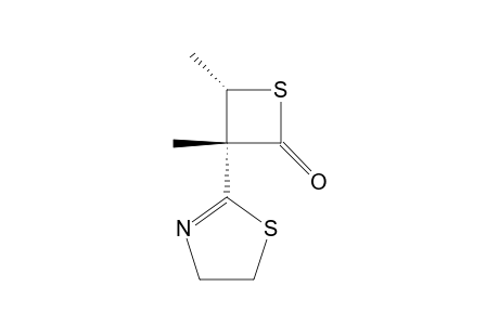 (anti)-2-(3',4'-DIMETHYL-2'-OXOTHIETHAN-3'-YL)-4,5-DIHYDRO-THIAZOLINE