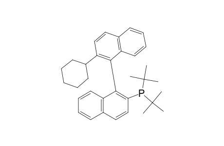 2-CYCLOHEXYL-2'-DI-TERT.-BUTYLPHOSPHINO-1,1'-BINAPHTHYL