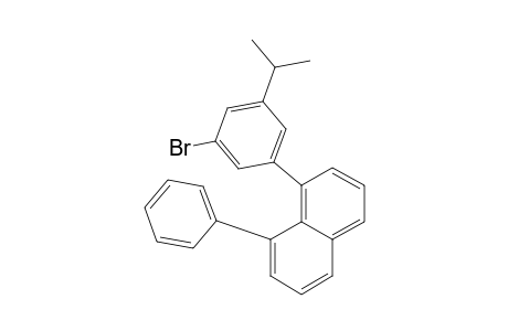 Naphthalene, 1-[3-bromo-5-(1-methylethyl)phenyl]-8-phenyl-