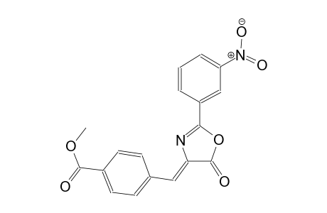 methyl 4-[(Z)-(2-(3-nitrophenyl)-5-oxo-1,3-oxazol-4(5H)-ylidene)methyl]benzoate