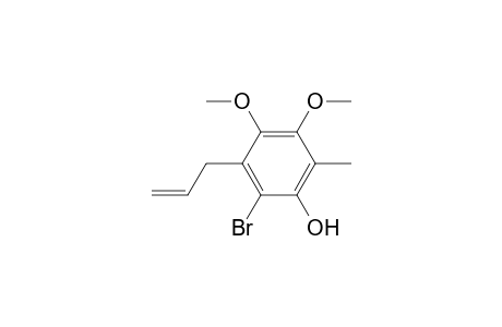 3-Allyl-2-bromo-4,5-dimethoxy-6-methylphenol