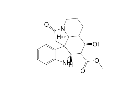 20-Deethyl-2.beta.,16.alpha.-dihydro-17.beta.-hydroxy-5-oxovincadifformine