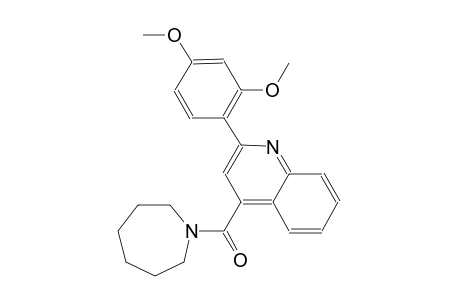 2-(2,4-dimethoxyphenyl)-4-(hexahydro-1H-azepin-1-ylcarbonyl)quinoline