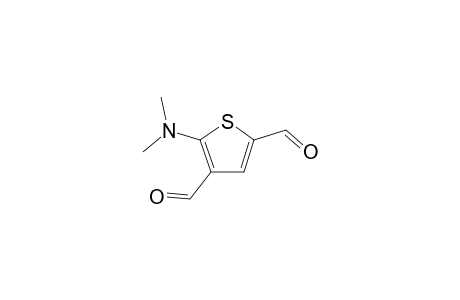 5-(dimethylamino)thiophene-2,4-dicarbaldehyde