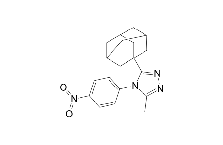 3-(1-Adamantyl)-5-methyl-4-(4-nitrophenyl)-1,2,4-triazole