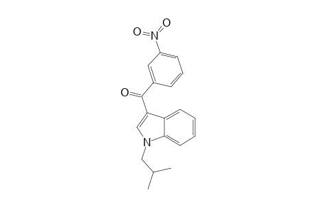 (1-Isobutyl-1H-indol-3-yl)(3-nitrophenyl) methanone