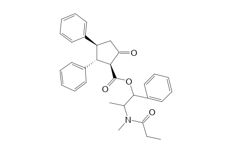 O-Cinnamoyl-N-propionylephedrine cyclic hydrodimer