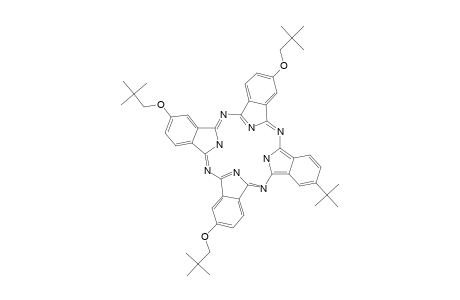 2-TERT.-BUTYL-9,16,23-TRINEOPENTOXYPHTHALOCYANINE