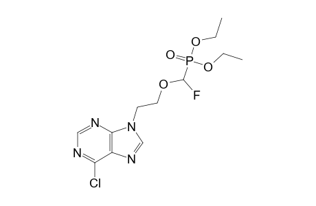 6-CHLORO-9-{2-[(DIETHOXYPHOSPHORYL)FLUOROMETHOXY]-ETHYL}-PURINE