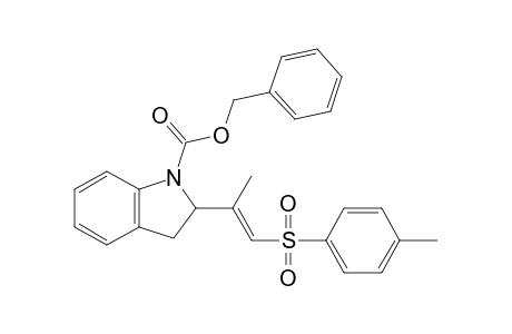 N-(Carbobenzyloxy)-2-[(E)-1-methyl-2-(p-toluenesulfonyl)ethenyl]indoline