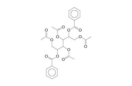 1,3,4,6-Tetra-O-acetyl-2,5-di-O-benzoylhexitol