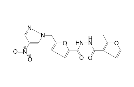 2-furancarboxylic acid, 5-[(4-nitro-1H-pyrazol-1-yl)methyl]-, 2-[(2-methyl-3-furanyl)carbonyl]hydrazide