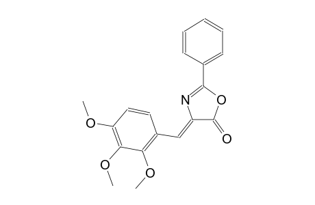 (4Z)-2-phenyl-4-(2,3,4-trimethoxybenzylidene)-1,3-oxazol-5(4H)-one