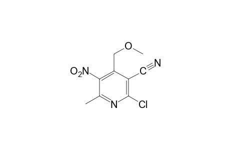 2-Chloro-4-(methoxymethyl)-6-methyl-5-nitronicotinonitrile