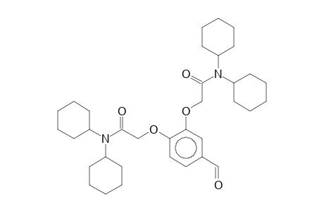 N,N-Dicyclohexyl-2-(2-[2-(dicyclohexylamino)-2-oxoethoxy]-4-formylphenoxy)acetamide