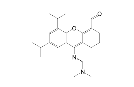 N'-(4-Formyl-5,7-diisopropyl-2,3-dihydro-1H-xanthen-9-yl)-N,N-dimethylimidoformamide