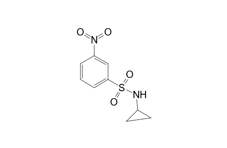 N-cyclopropyl-3-nitrobenzene-1-sulfonamide