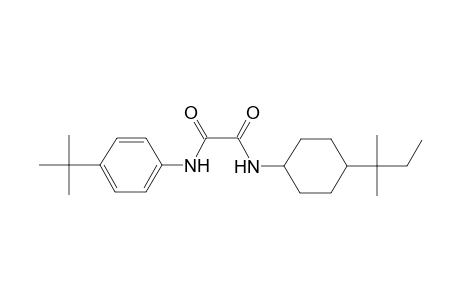 N'-(4-tert-butylphenyl)-N-[4-(1,1-dimethylpropyl)cyclohexyl]oxamide