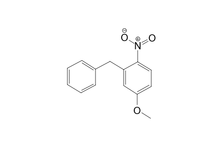 2-Benzyl-4-methoxynitrobenzene