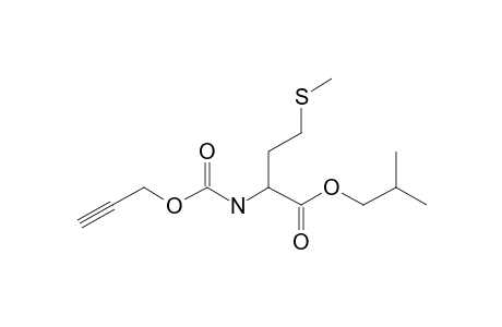 L-Methionine, N-propargyloxycarbonyl-, isobutyl ester