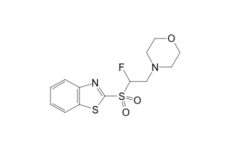 2-[[1-Fluoro-2-(4-morpholinyl)ethyl]sulfonyl]benzothiazole