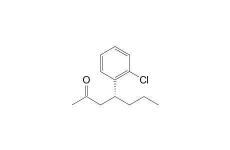 4-(2-Chlorophenyl)heptan-2-one