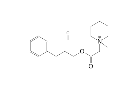 piperidinium, 1-methyl-1-[2-oxo-2-(3-phenylpropoxy)ethyl]-, iodide
