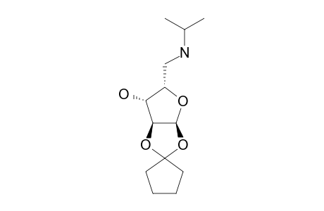 1,2-O-CYCLOPENTYLIDENE-5-DEOXY-5-ISOPROPYLAMINO-ALPHA-L-XYLOFURANOSIDE