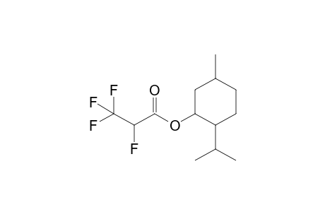 (+-)-Menthyl 2,3,3,3-tetrafluoropropanoate
