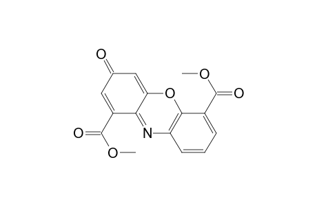 3H-Phenoxazine-1,6-dicarboxylic acid, 3-oxo-, dimethyl ester
