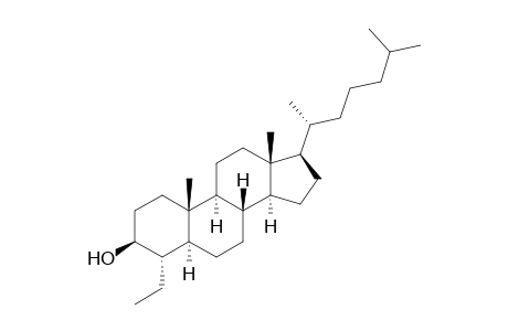(3S,4S,5S,8S,9S,10R,13R,14S,17R)-17-[(1R)-1,5-dimethylhexyl]-4-ethyl-10,13-dimethyl-2,3,4,5,6,7,8,9,11,12,14,15,16,17-tetradecahydro-1H-cyclopenta[a]phenanthren-3-ol