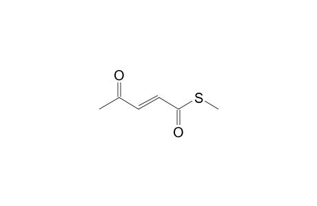 Methyl (E)-4-oxo-2-pentenethioate