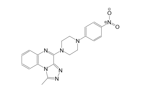 [1,2,4]triazolo[4,3-a]quinoxaline, 1-methyl-4-[4-(4-nitrophenyl)-1-piperazinyl]-