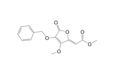 3-Benzyloxy-4-methoxy-5-[Z-(methoxycarbonyl-methylidene)]-2-furanone