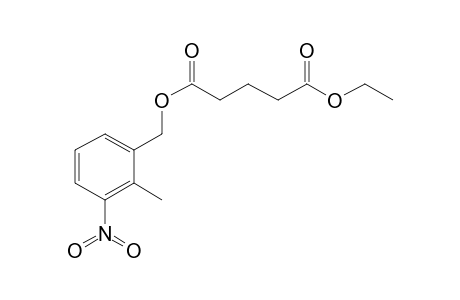 Glutaric acid, ethyl 2-methyl-3-nitrobenzyl ester