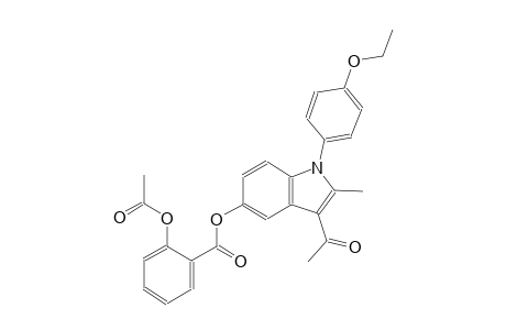3-acetyl-1-(4-ethoxyphenyl)-2-methyl-1H-indol-5-yl 2-(acetyloxy)benzoate
