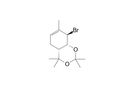 [1R-(1.beta.,6.beta.,10.alpha.)]-10-Bromo-3,3,5,5,9-pentamethyl-2,4-dioxabicyclo[4.4.0]dec-8-ene