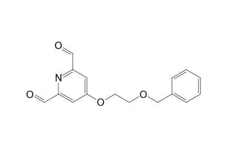 4-(2-Benzyloxyethoxy)pyridine-2,6-dicarbaldehyde