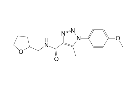 1H-1,2,3-triazole-4-carboxamide, 1-(4-methoxyphenyl)-5-methyl-N-[(tetrahydro-2-furanyl)methyl]-