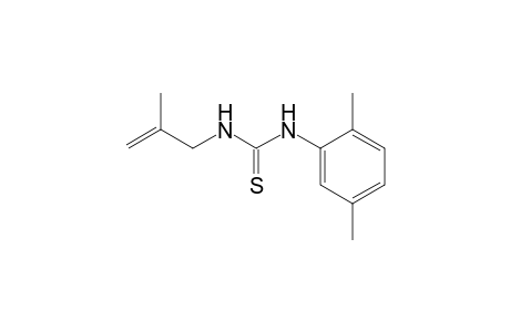 1-(2,5-dimethylphenyl)-3-(2-methylallyl)thiourea