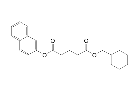 Glutaric acid, cyclohexylmethyl 2-naphthyl ester